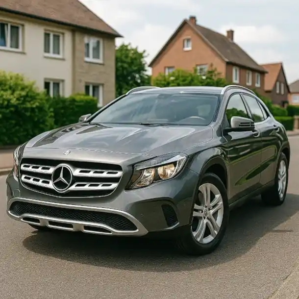 Ein gebrauchtes Mittelklasse-Auto, das beim Autoankauf in Balingen zum Verkauf angeboten wird.